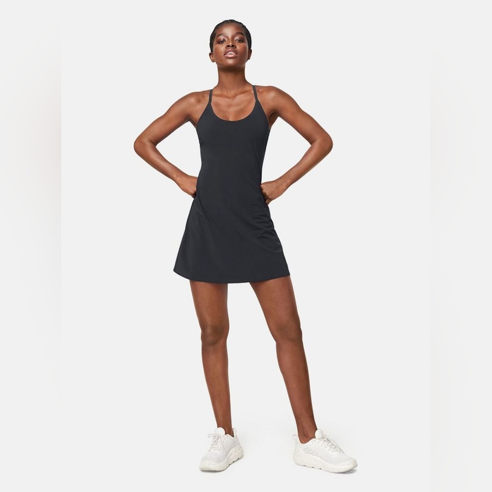 Outdoor Voices The Excercise Dress, Black, Size Medium